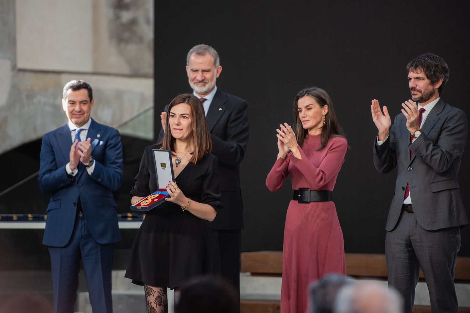 Acto de entrega de las Medallas al Mérito en las Bellas Artes 2023, en la Antigua Fábrica de Artillería de Sevilla