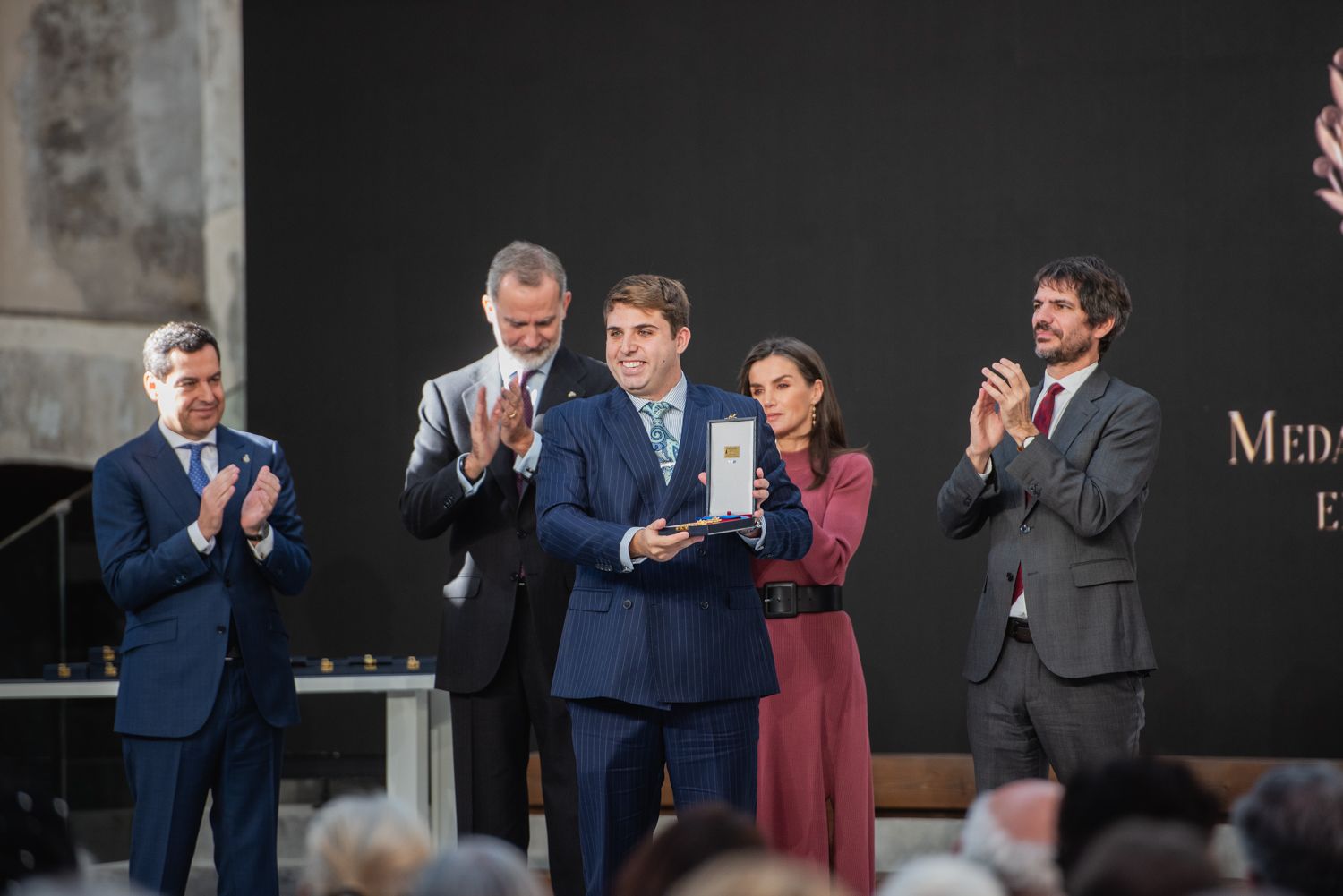 Acto de entrega de las Medallas al Mérito en las Bellas Artes 2023, en la Antigua Fábrica de Artillería de Sevilla