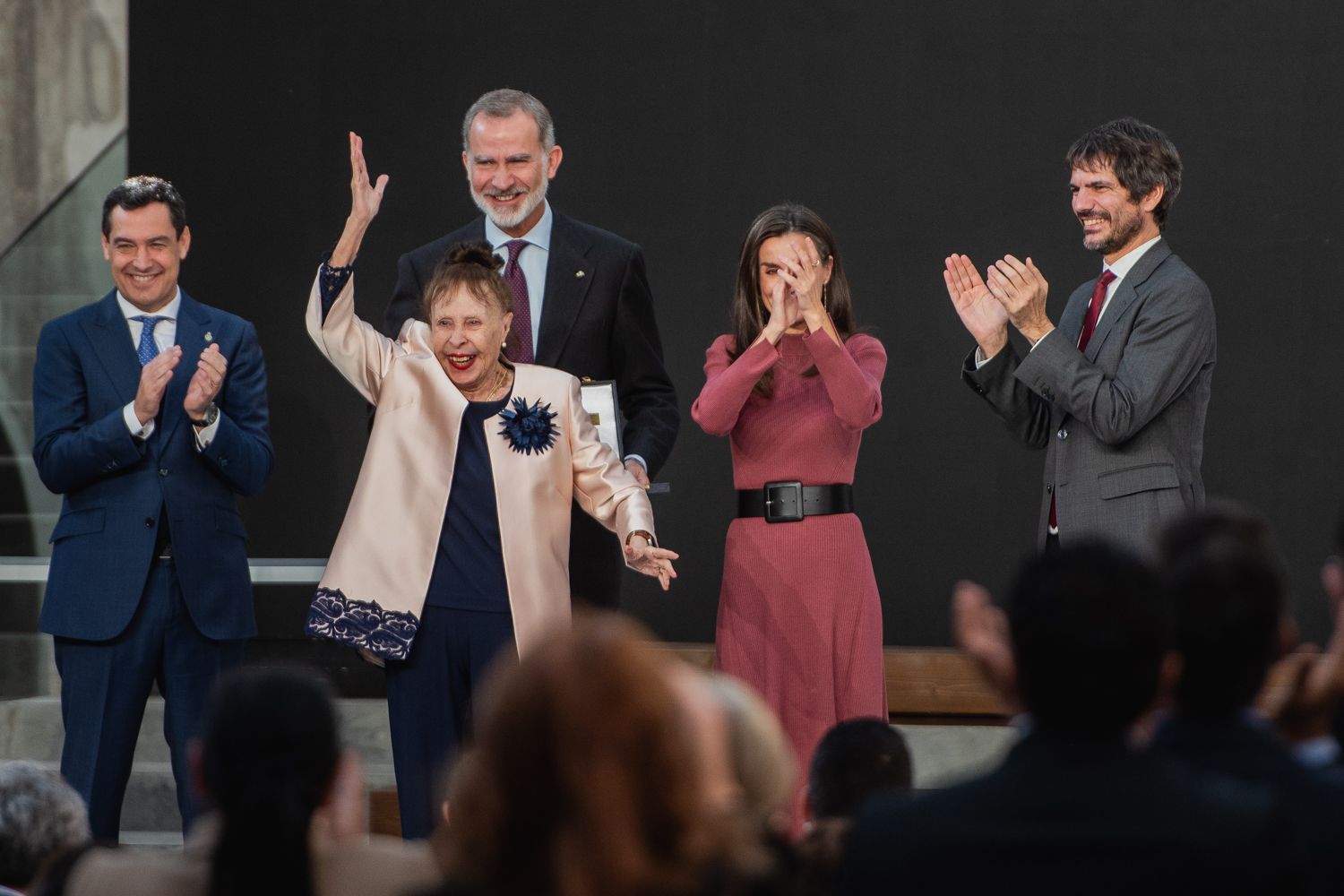 Acto de entrega de las Medallas al Mérito en las Bellas Artes 2023, en la Antigua Fábrica de Artillería de Sevilla