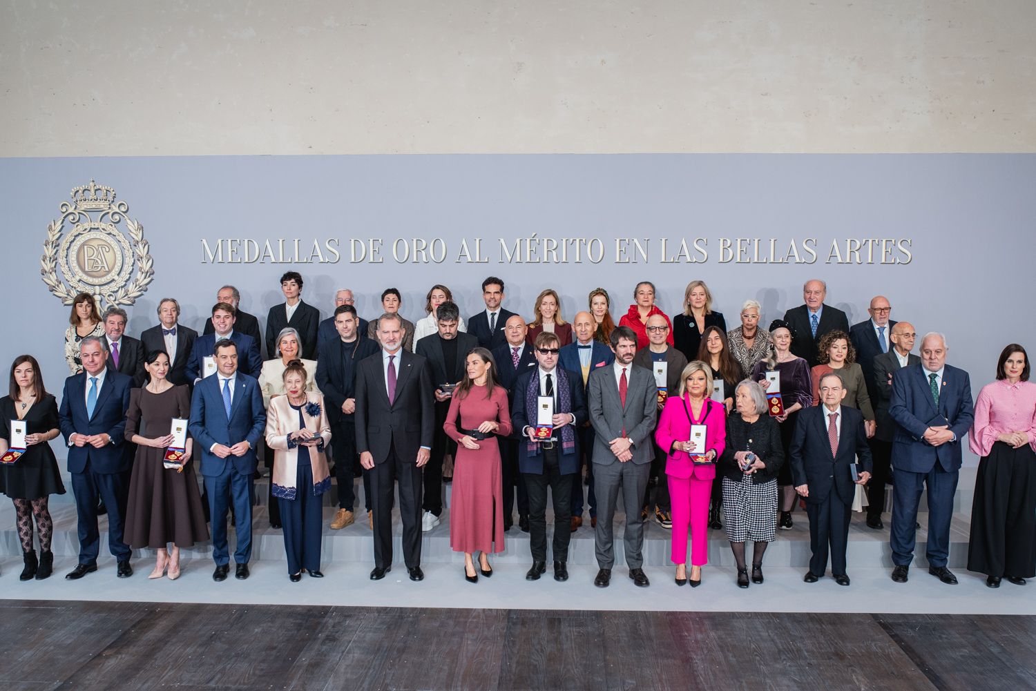 Acto de entrega de las Medallas al Mérito en las Bellas Artes 2023, en la Antigua Fábrica de Artillería de Sevilla