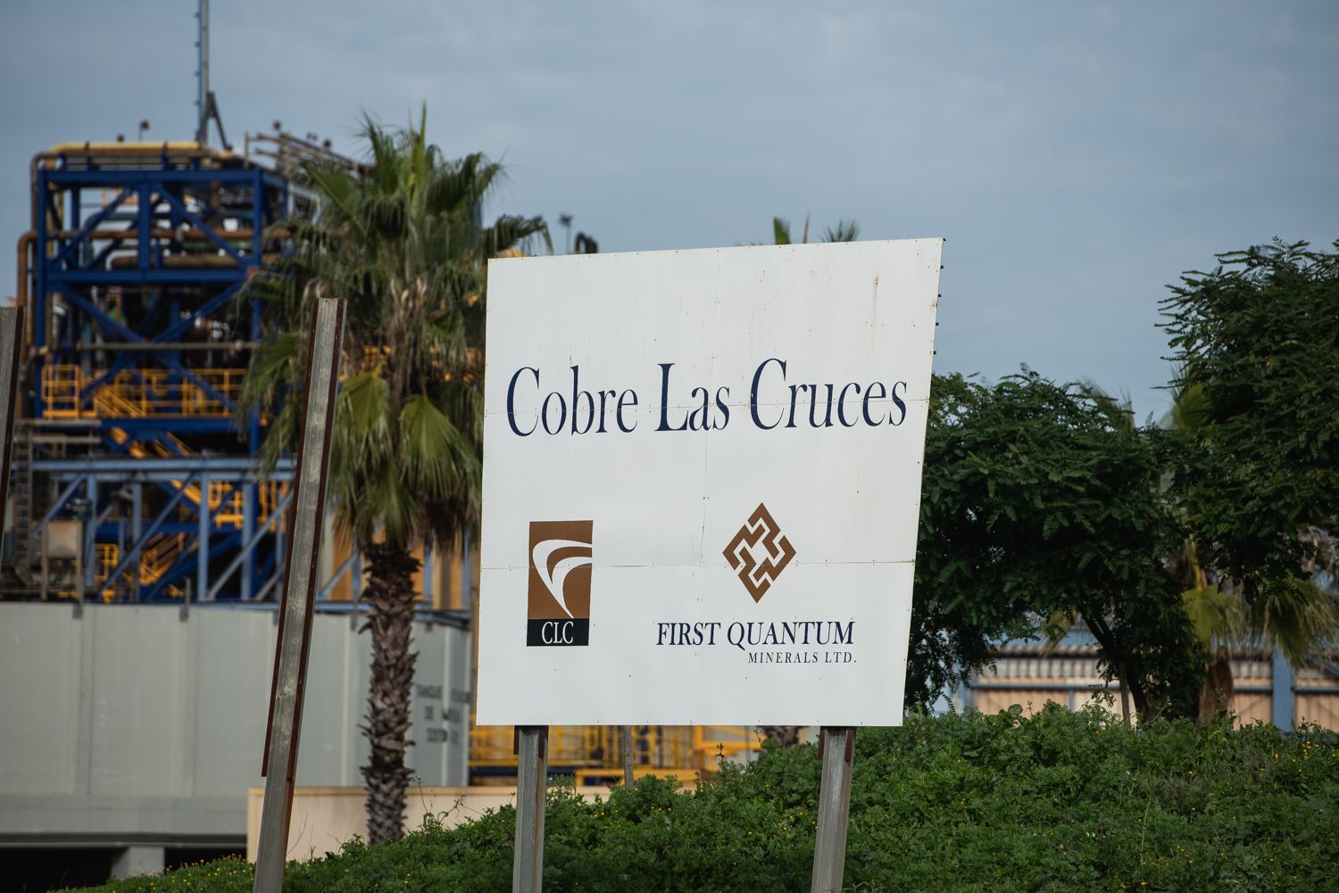 Las instalaciones de Cobre Las Cruces.