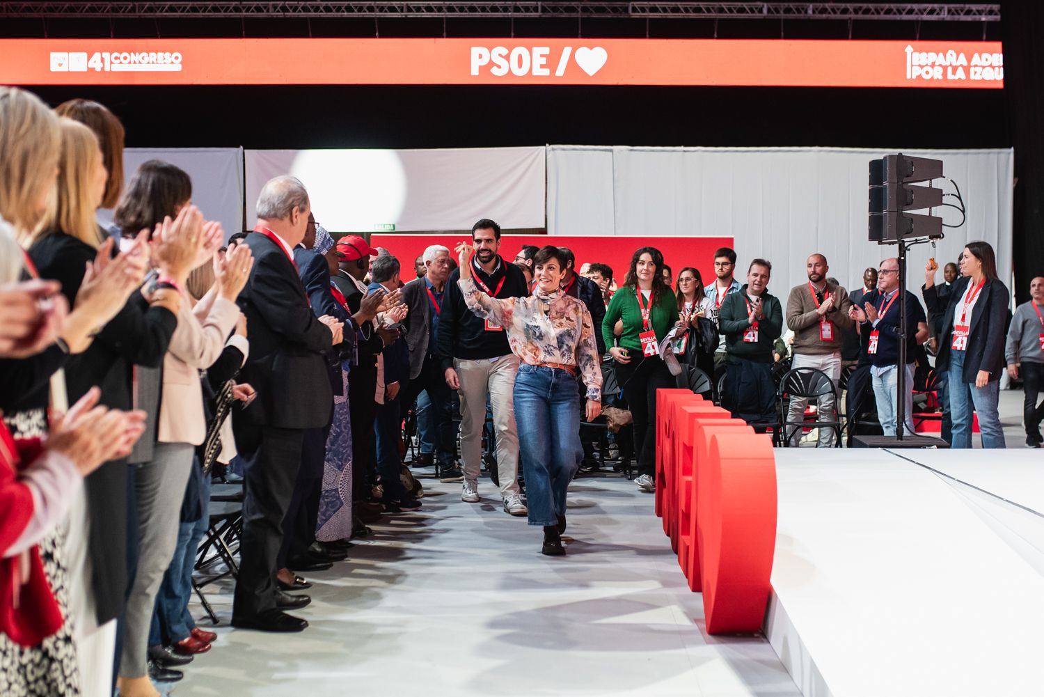 Congreso federal del PSOE en Sevilla.