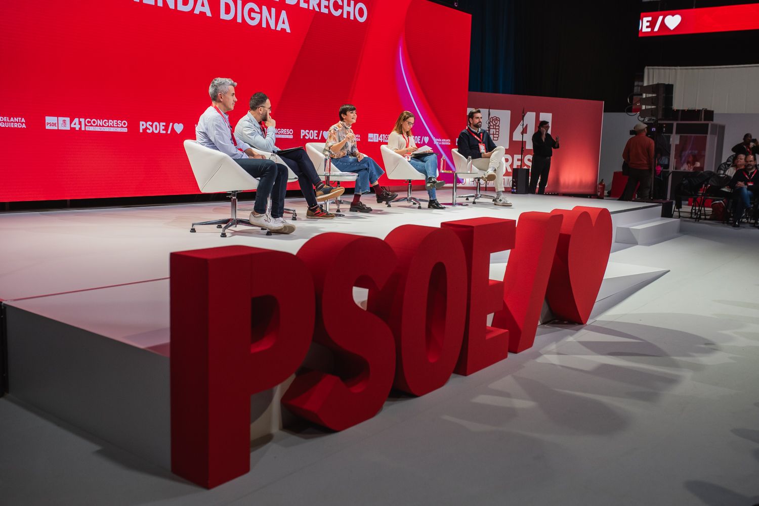 Congreso federal del PSOE en Sevilla.