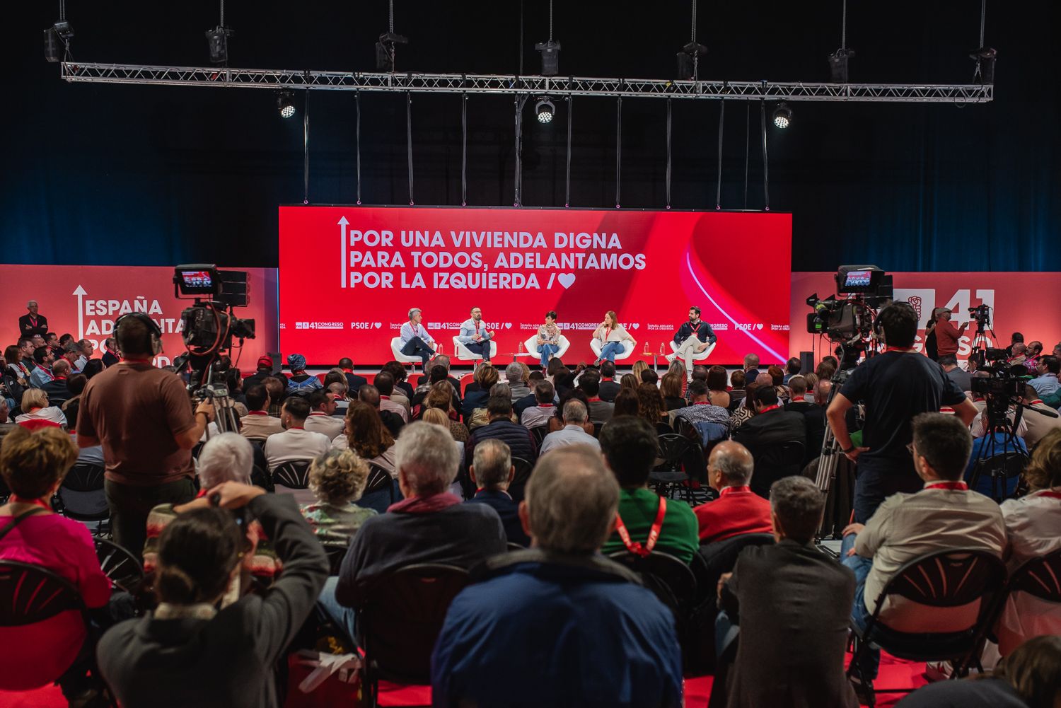 Congreso federal del PSOE en Sevilla.