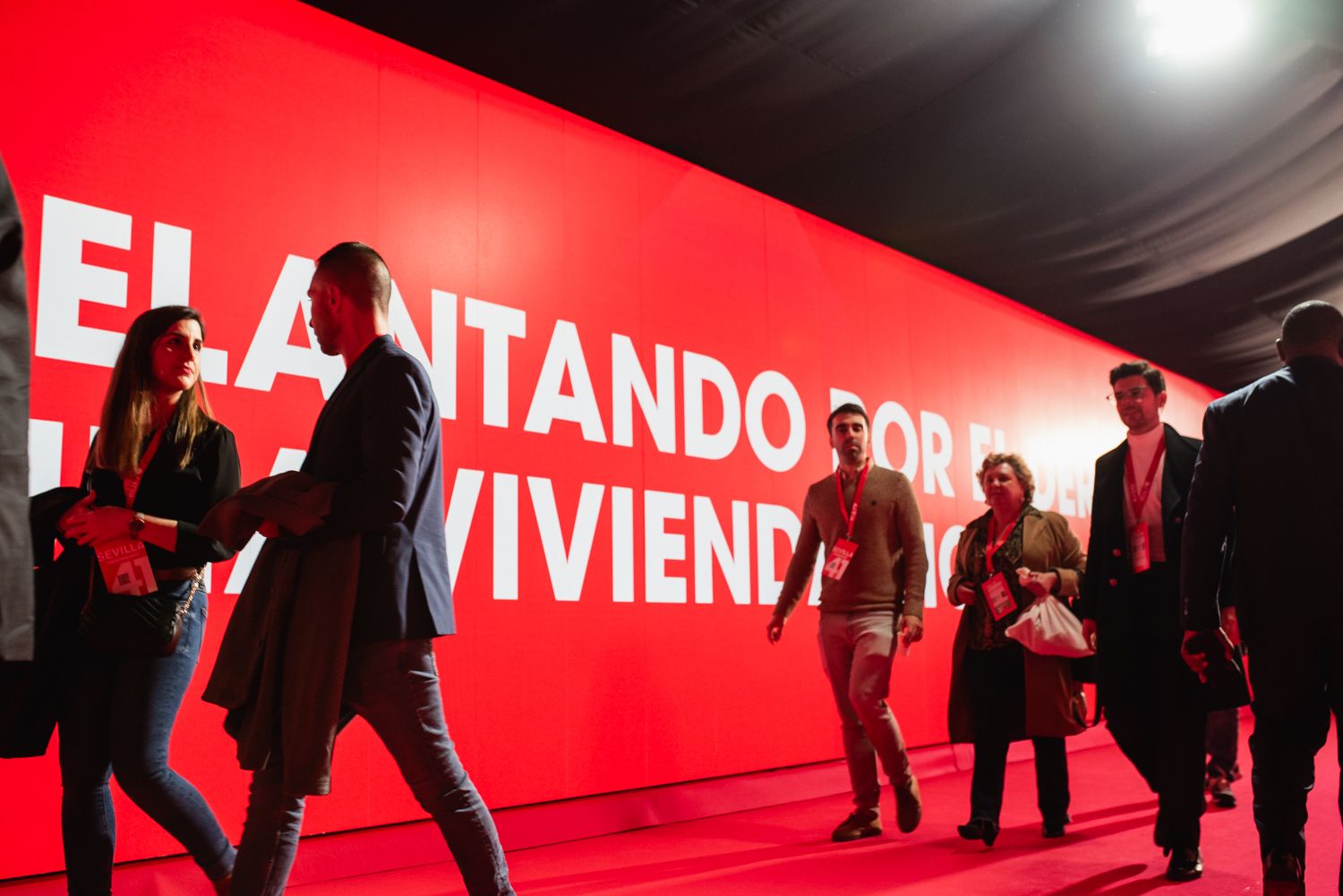 Congreso federal del PSOE en Sevilla.