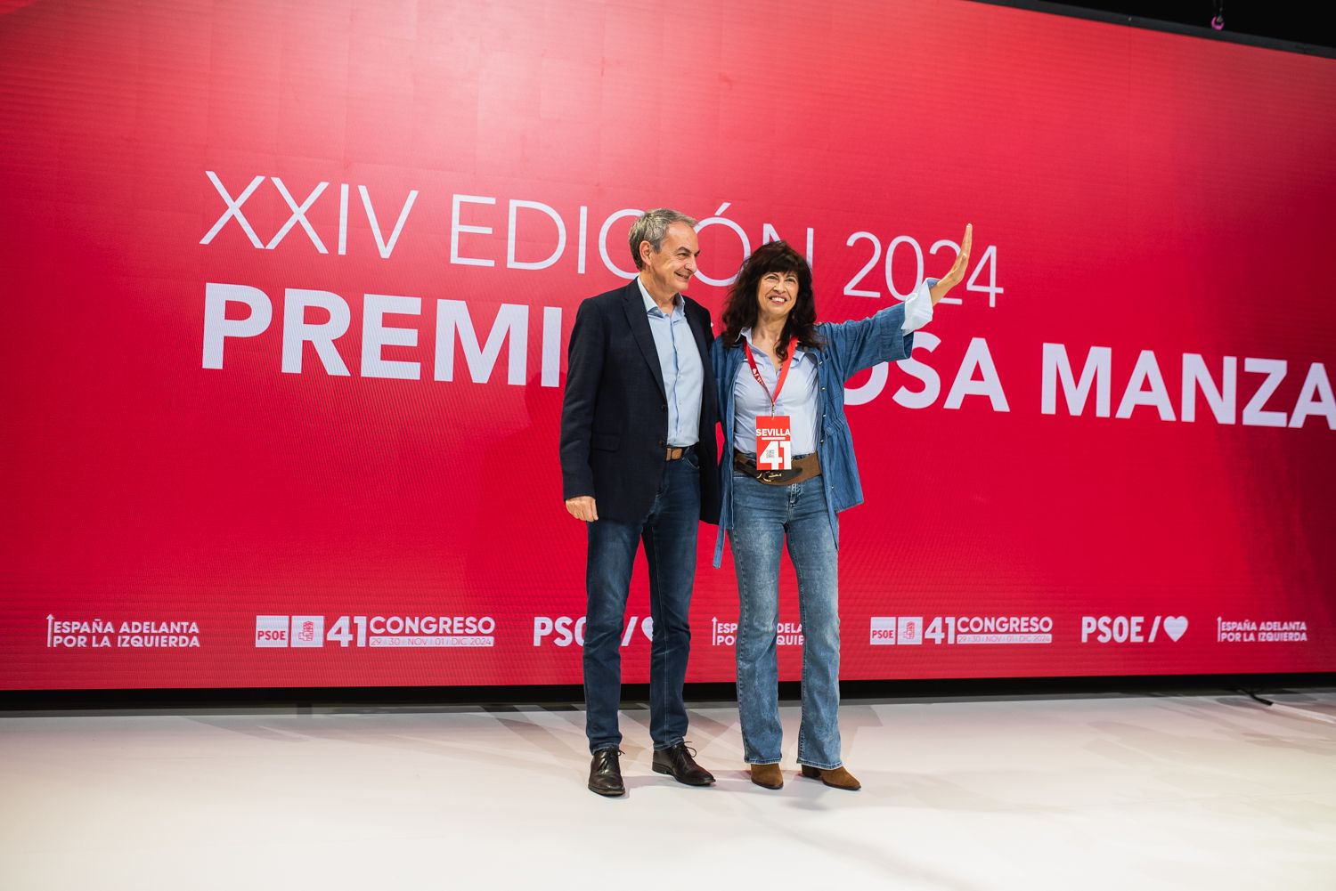 Congreso federal del PSOE en Sevilla.