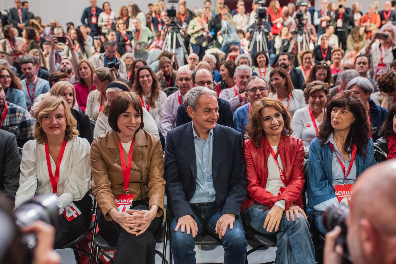 Congreso federal del PSOE en Sevilla.