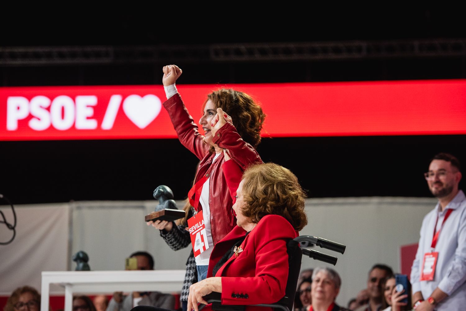 Congreso federal del PSOE en Sevilla.
