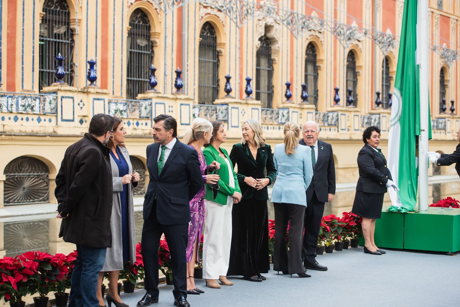 El Día de la Bandera de Andalucía, con Paco Tous en San Telmo, en imágenes.