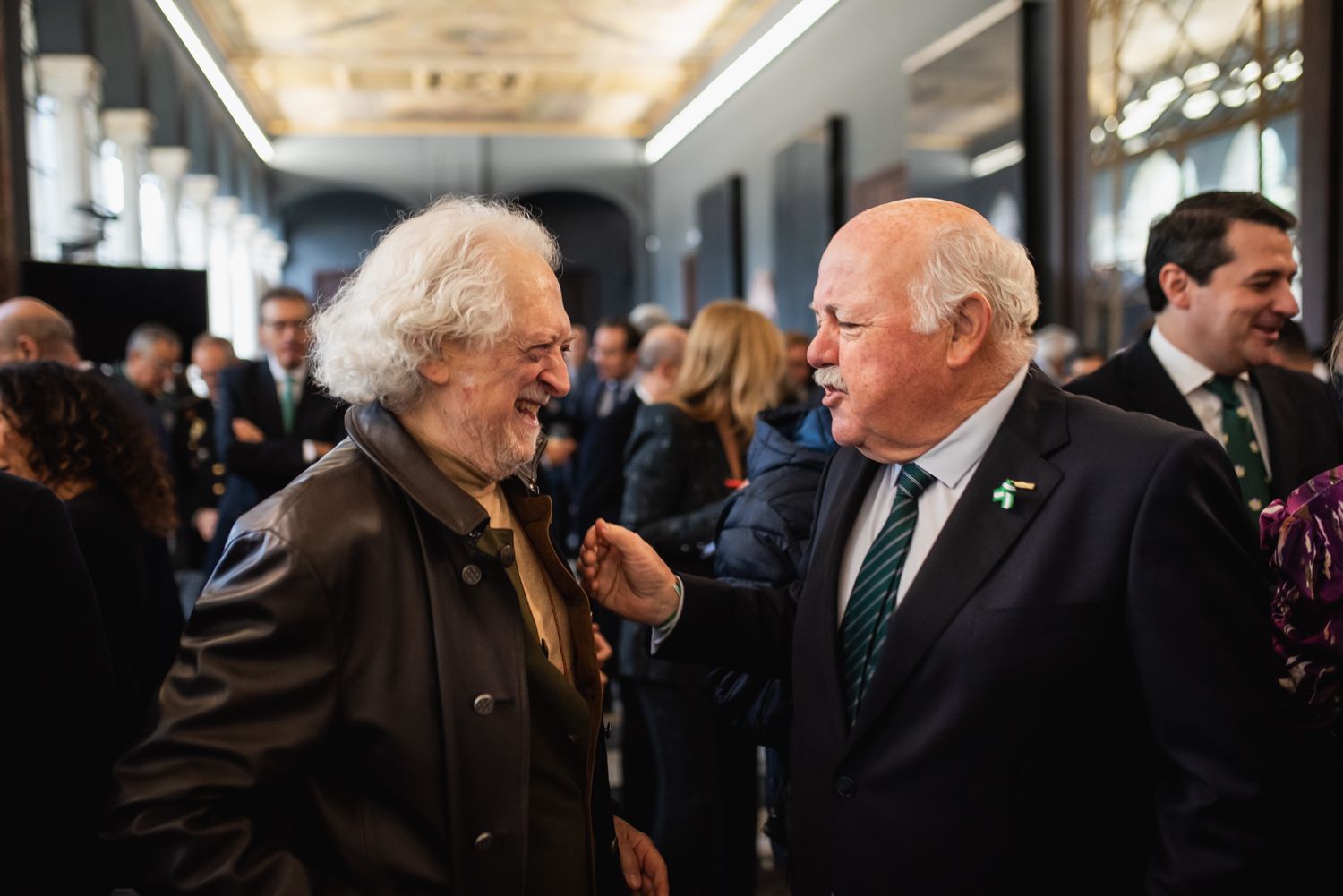 El Día de la Bandera de Andalucía, con Paco Tous en San Telmo, en imágenes.