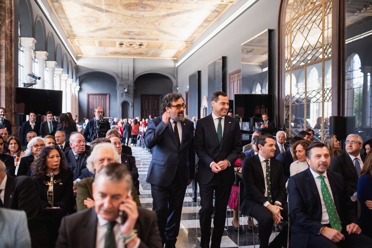 El Día de la Bandera de Andalucía, con Paco Tous en San Telmo, en imágenes.