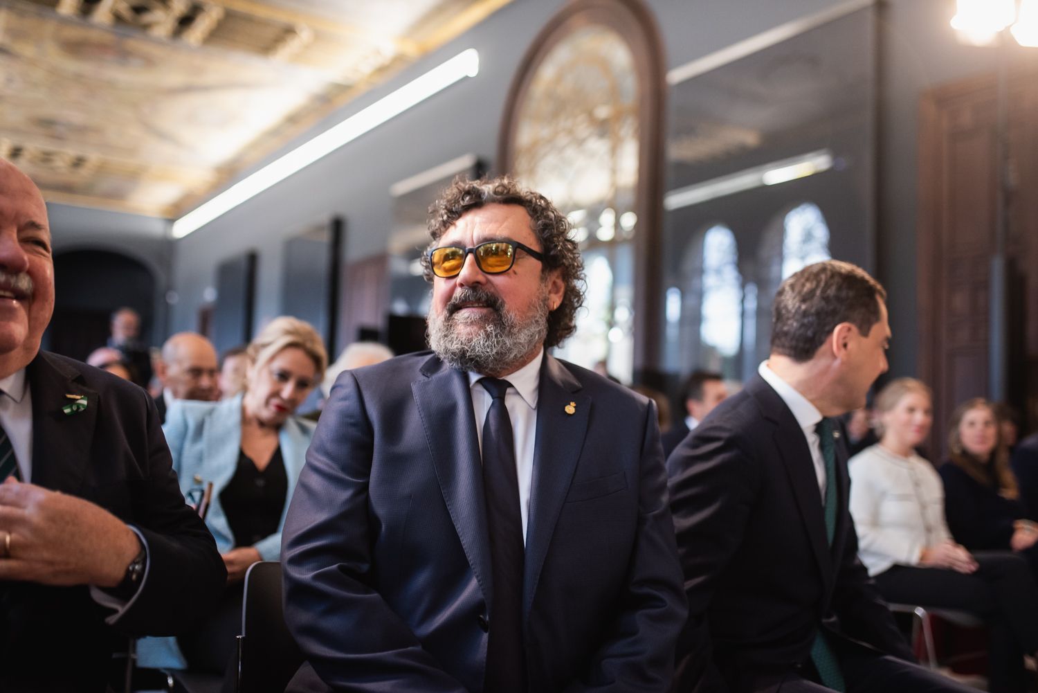 El Día de la Bandera de Andalucía, con Paco Tous en San Telmo, en imágenes.