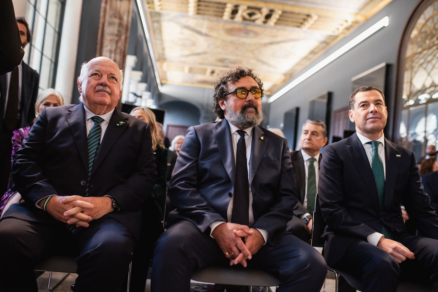 El Día de la Bandera de Andalucía, con Paco Tous en San Telmo, en imágenes.
