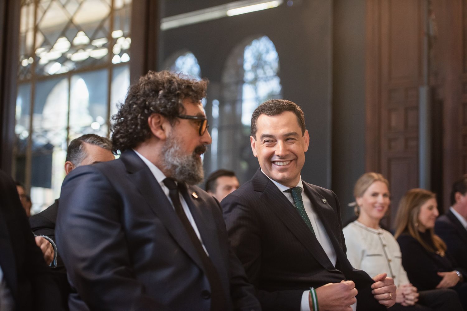 El Día de la Bandera de Andalucía, con Paco Tous en San Telmo, en imágenes.