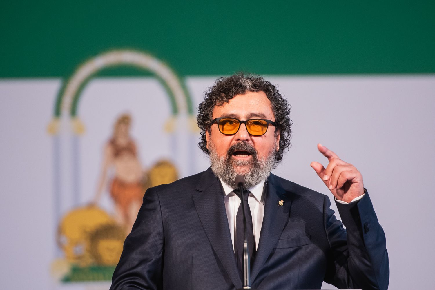 El Día de la Bandera de Andalucía, con Paco Tous en San Telmo, en imágenes.