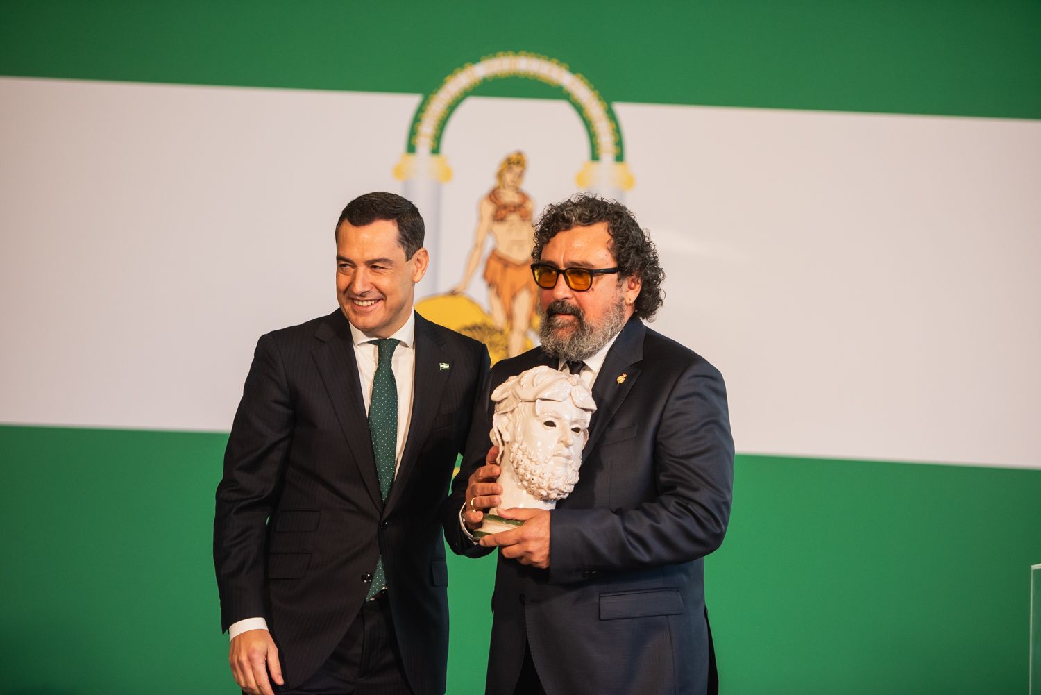 El Día de la Bandera de Andalucía, con Paco Tous en San Telmo, en imágenes.