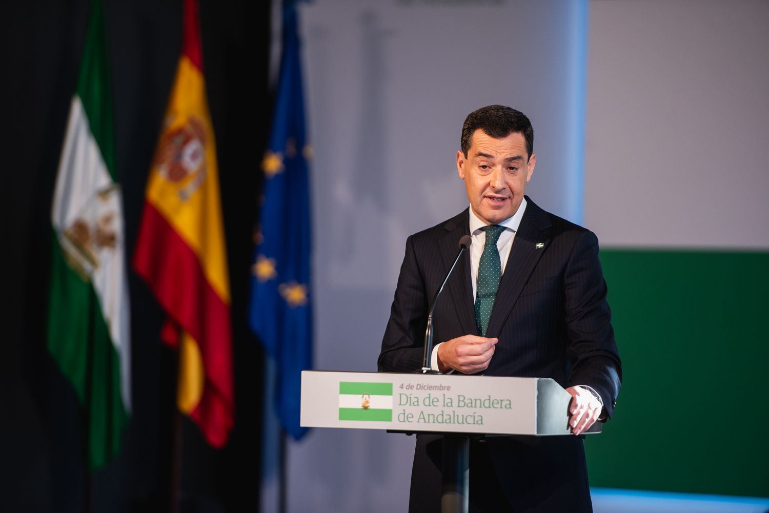 El Día de la Bandera de Andalucía, con Paco Tous en San Telmo, en imágenes.