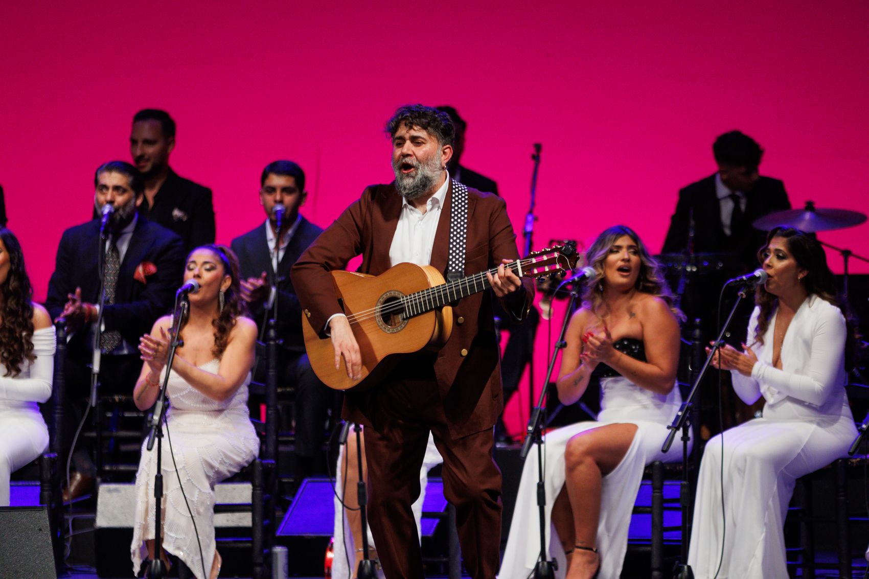 Luis de Perikín en una actuación.