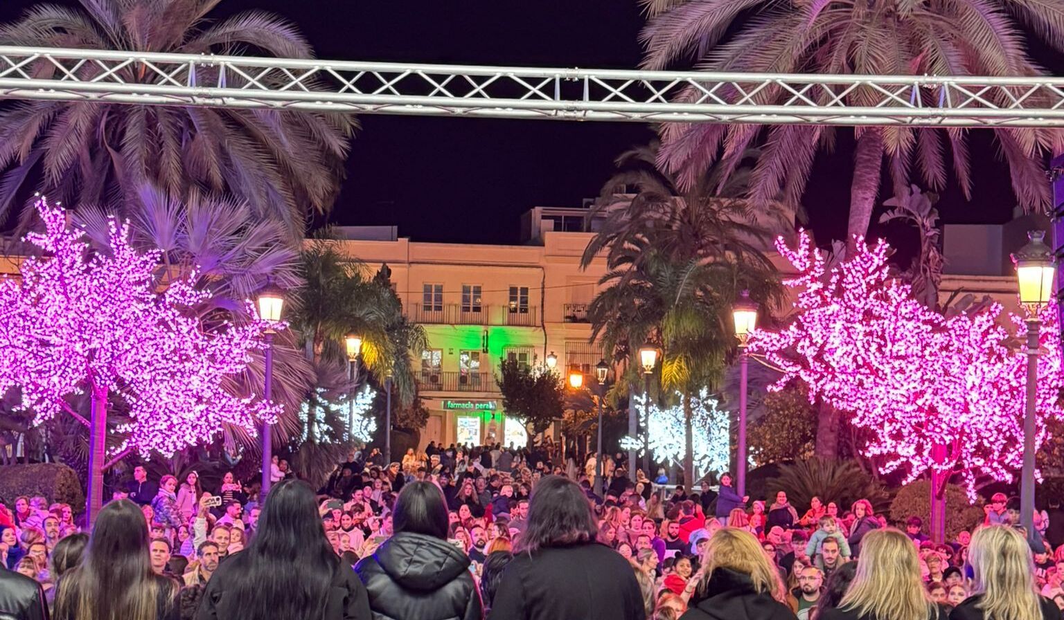 La cabalgata de El Puerto celebrada este jueves.
