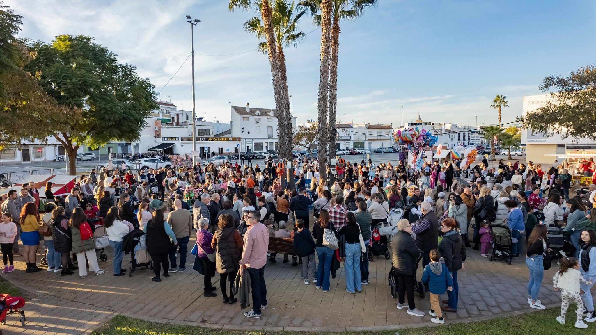 El alumbrado navideño y las actividades para toda la familia en La Rinconada.