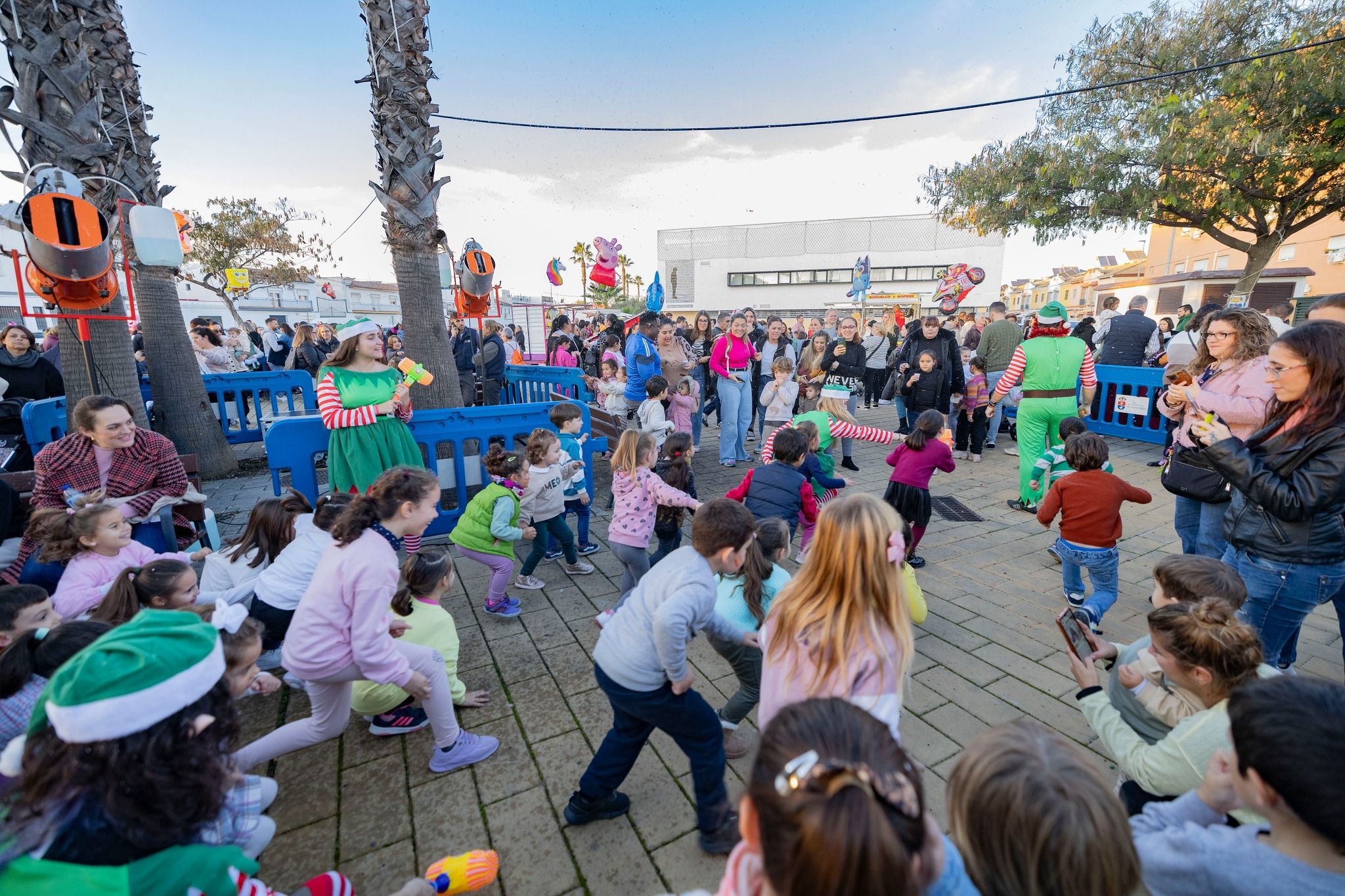El alumbrado navideño y las actividades para toda la familia en La Rinconada.
