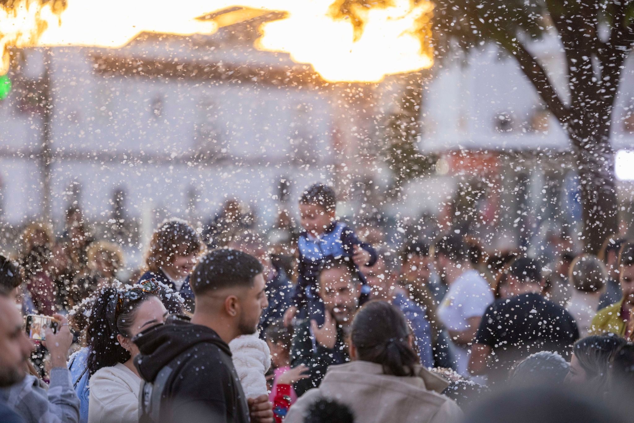 El alumbrado navideño y las actividades para toda la familia en La Rinconada.