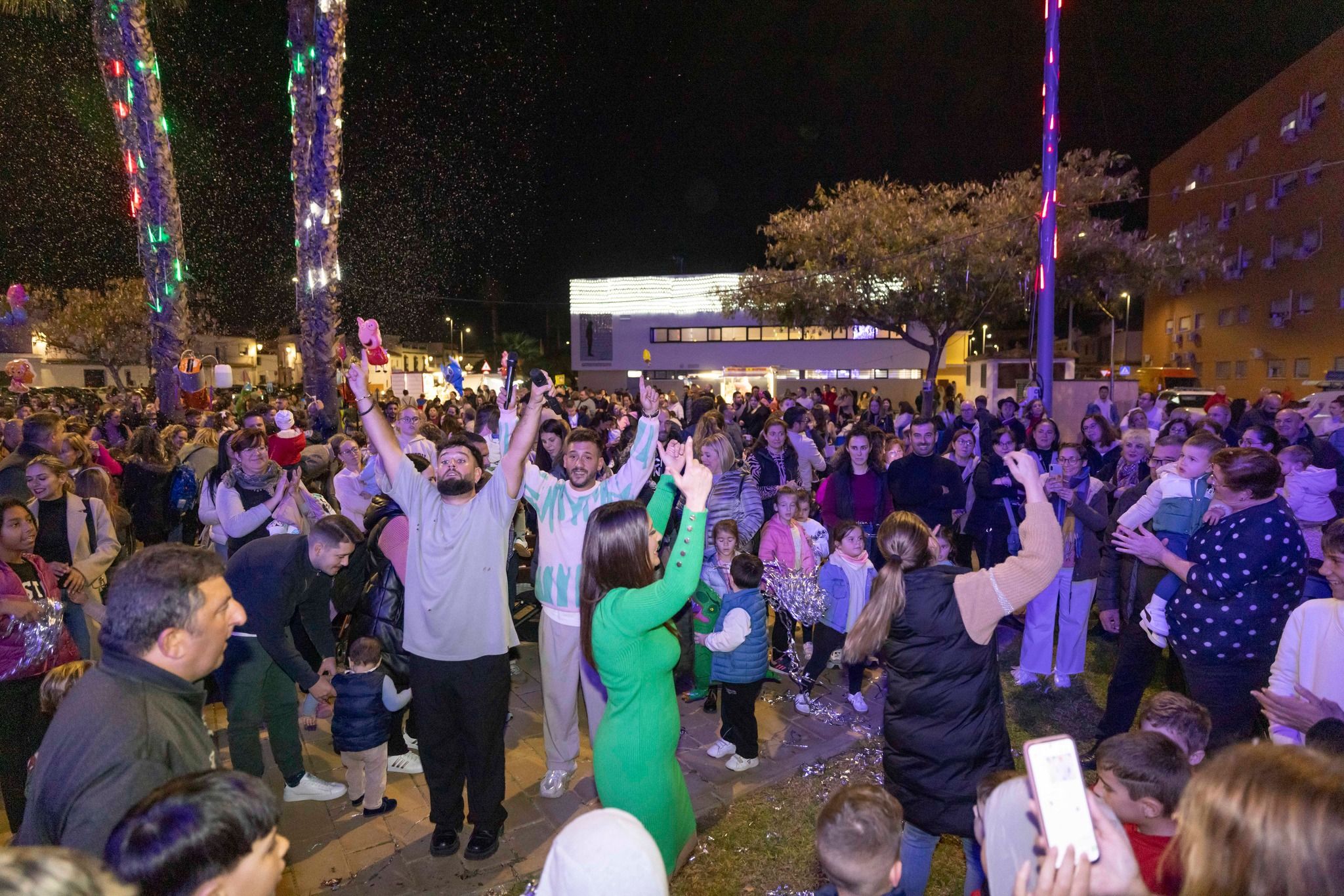 El alumbrado navideño y las actividades para toda la familia en La Rinconada.