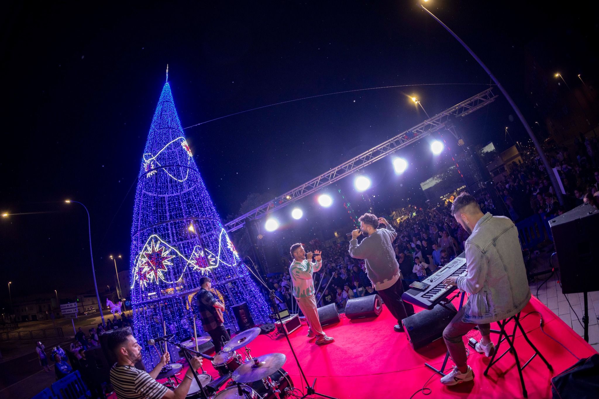 El alumbrado navideño y las actividades para toda la familia en La Rinconada.