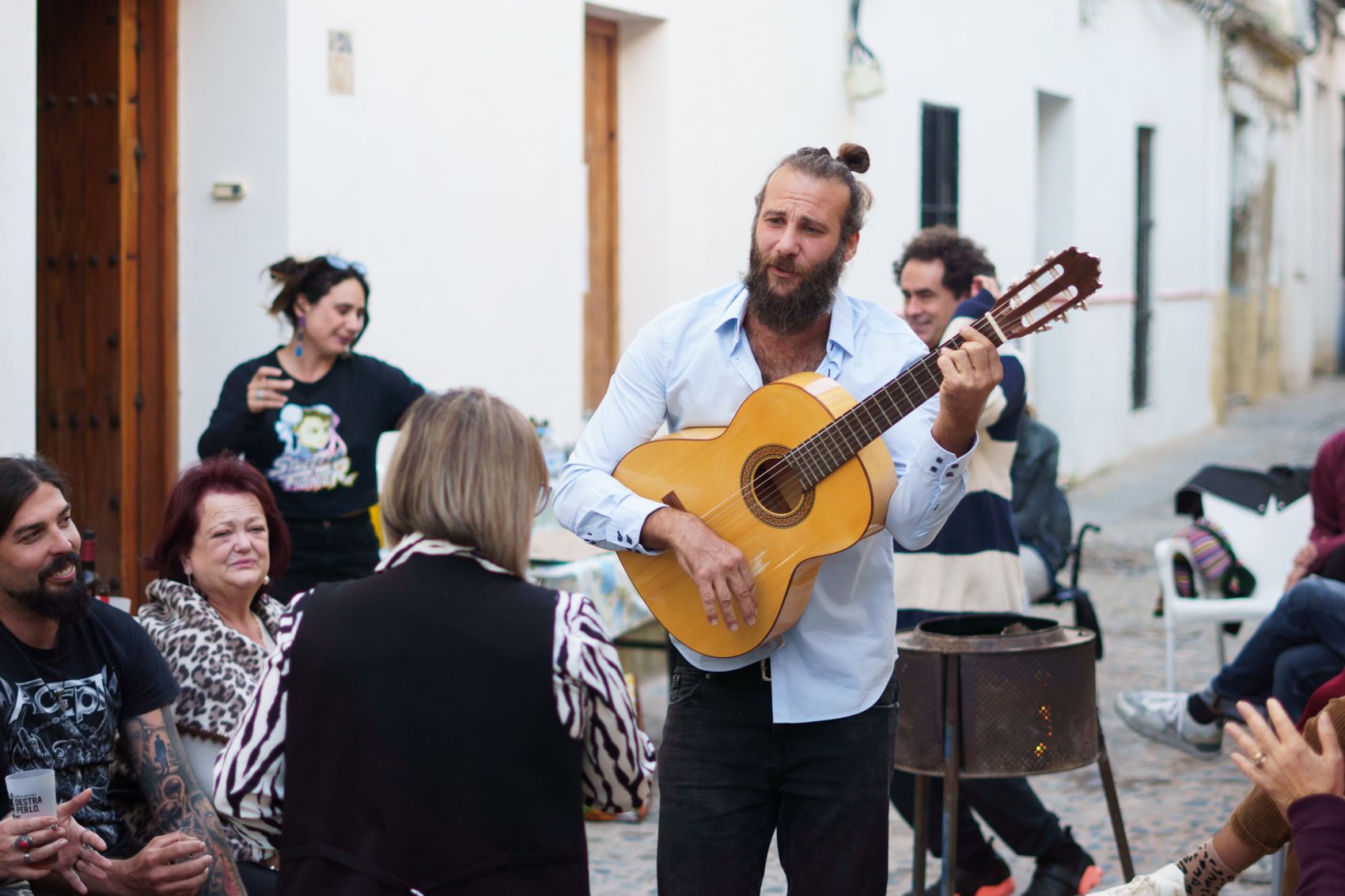 El viernes de Zambombas del Día de la Constitución, en imágenes.