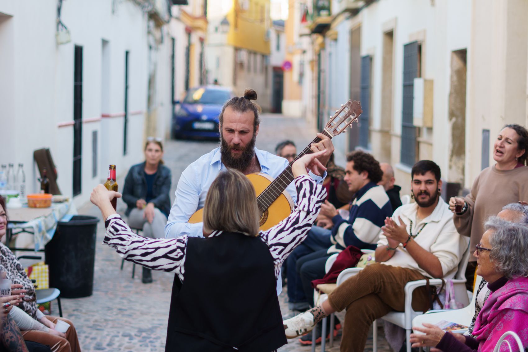 El viernes de Zambombas del Día de la Constitución, en imágenes.