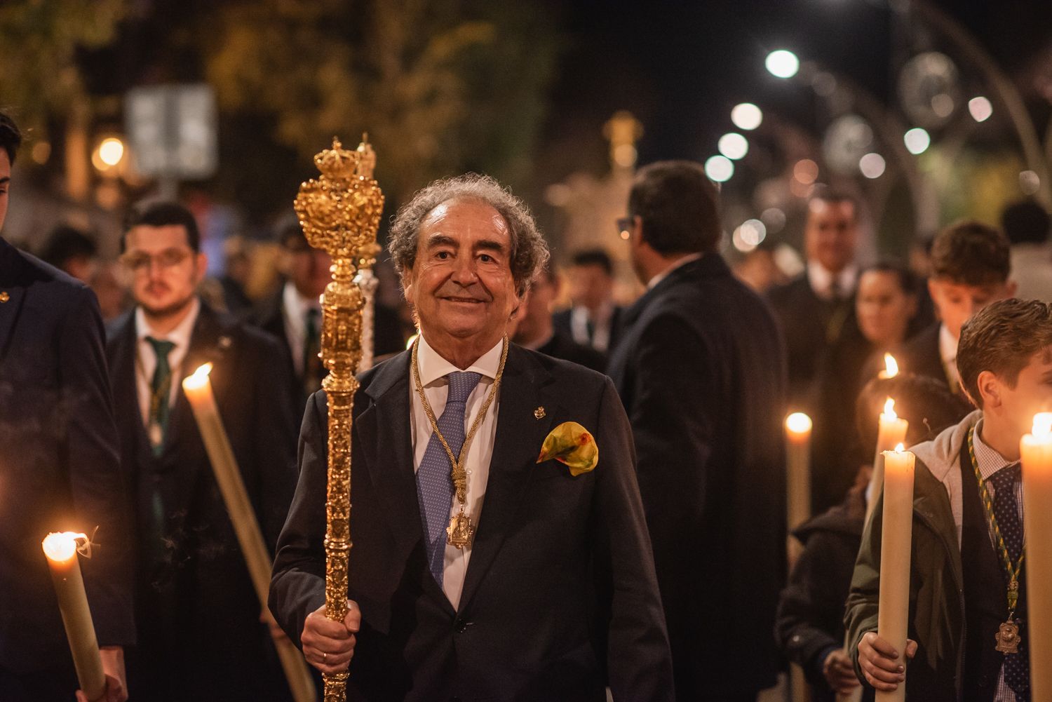 La Macarena, en la noche previa a la Magna.