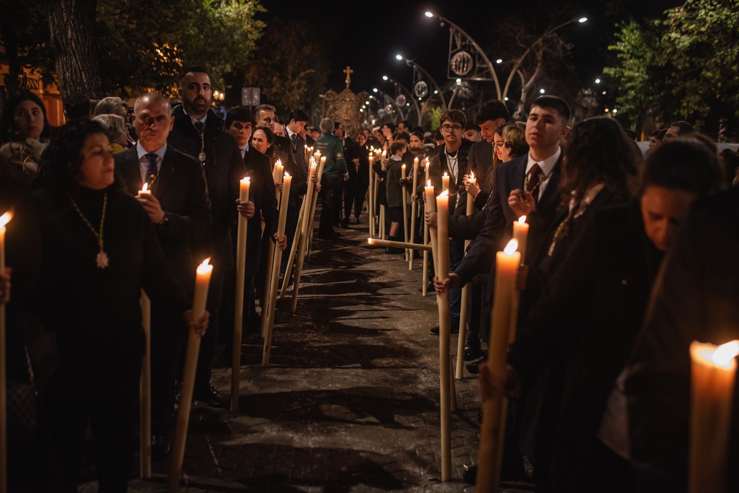 La Macarena, en la noche previa a la Magna.