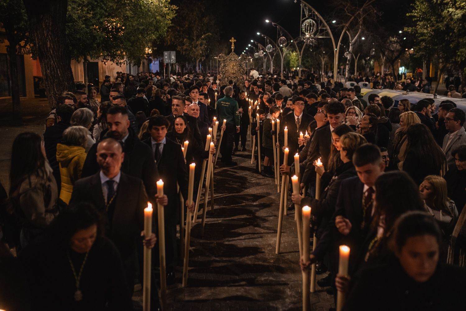 La Macarena, en la noche previa a la Magna.