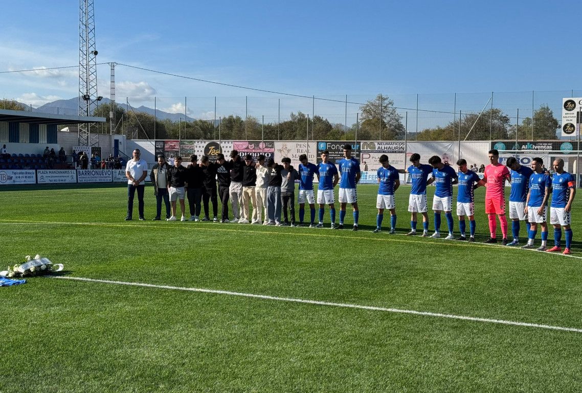 El CD Alhaurino llora la muerte de Rubén Bravo. 