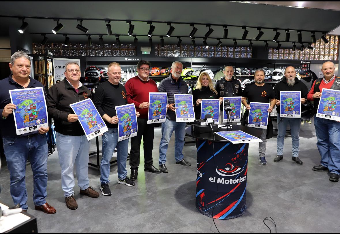 Presentación de la Gran Caravana Motera de Jerez. 