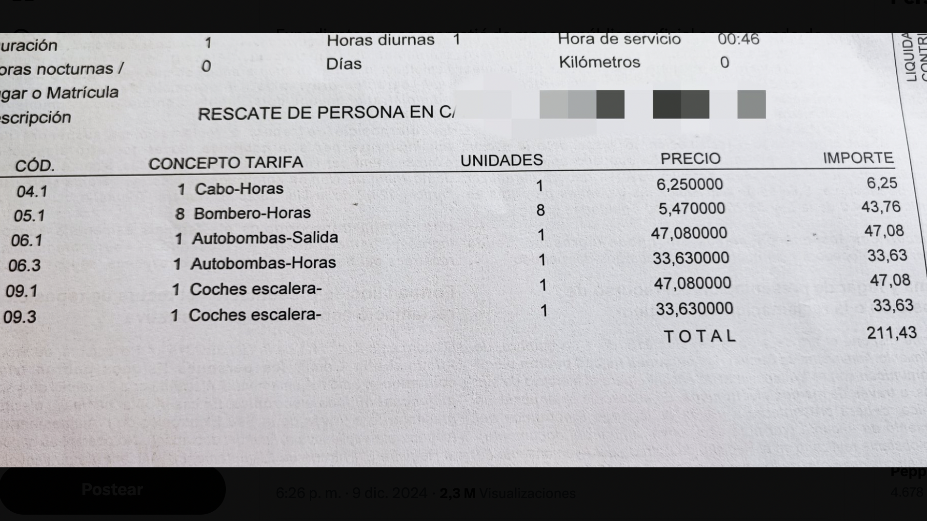 Embargan a una joven por no pagar a los bomberos su rescate tras un intento de suicidio.