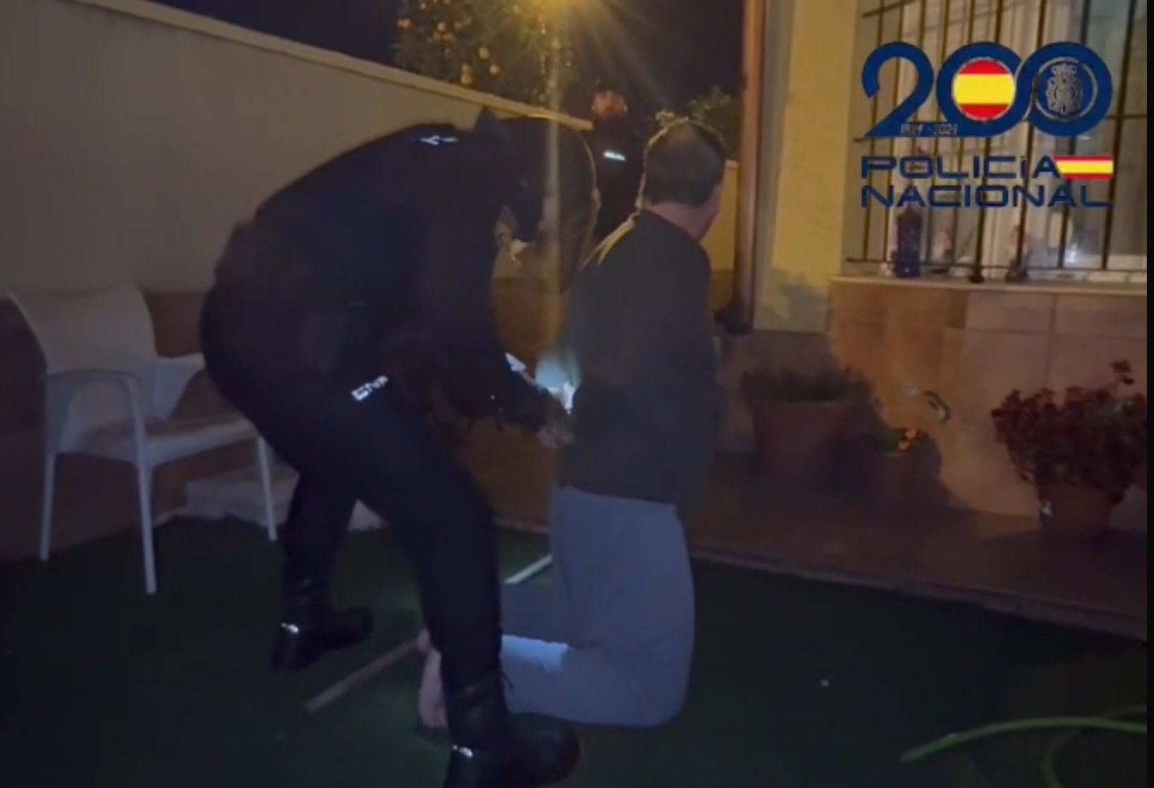 Uno de los detenidos en la operación realizada en Jerez. Uno de los detenidos en la operación realizada en Jerez.