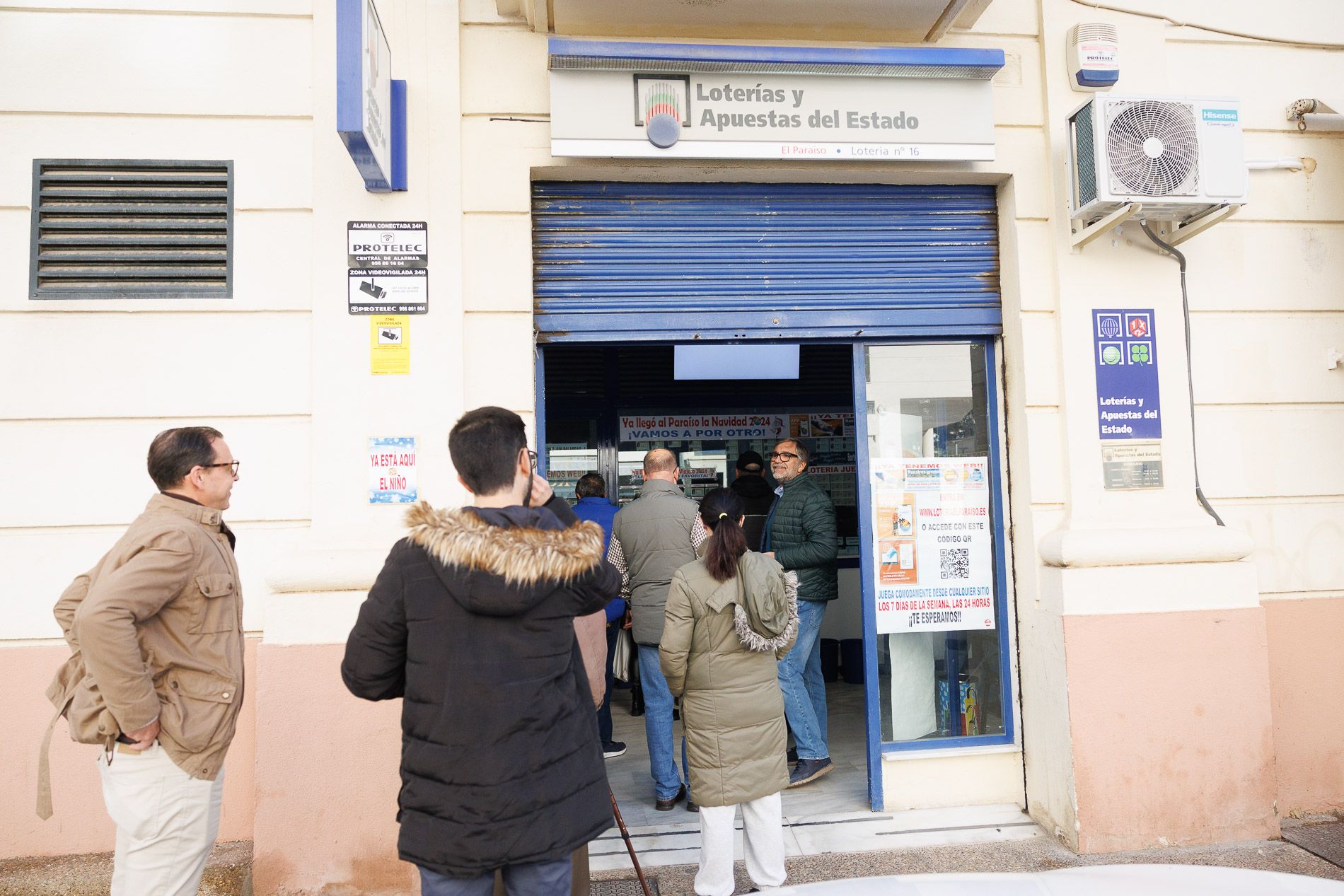 Imagen de la Administración de Loterías El Paraíso.