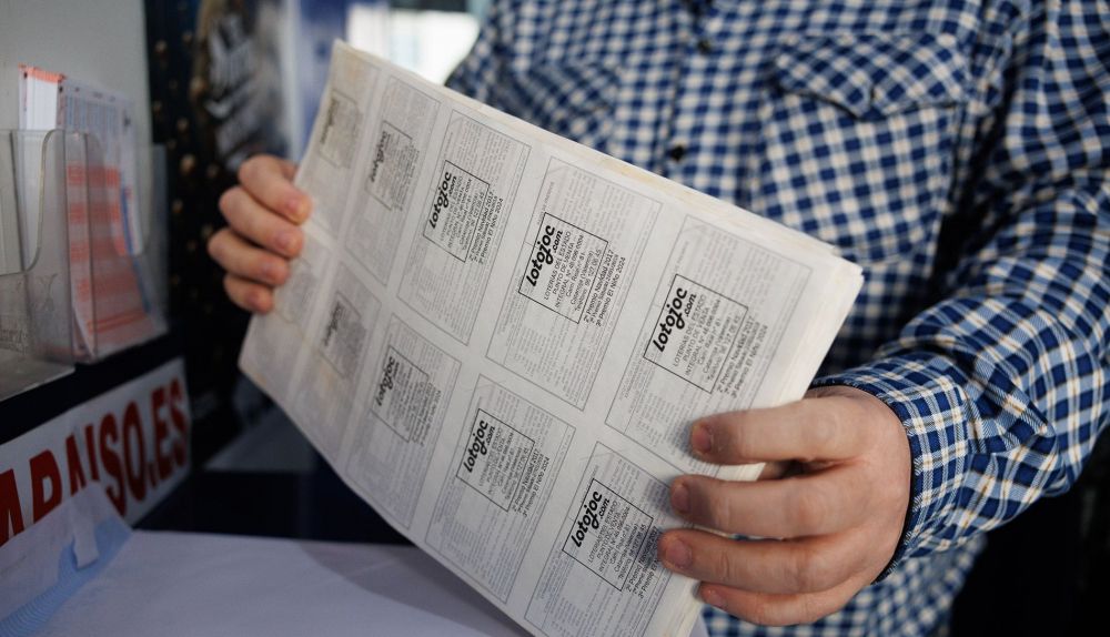 Décimos de Lotería, en una imagen de archivo.