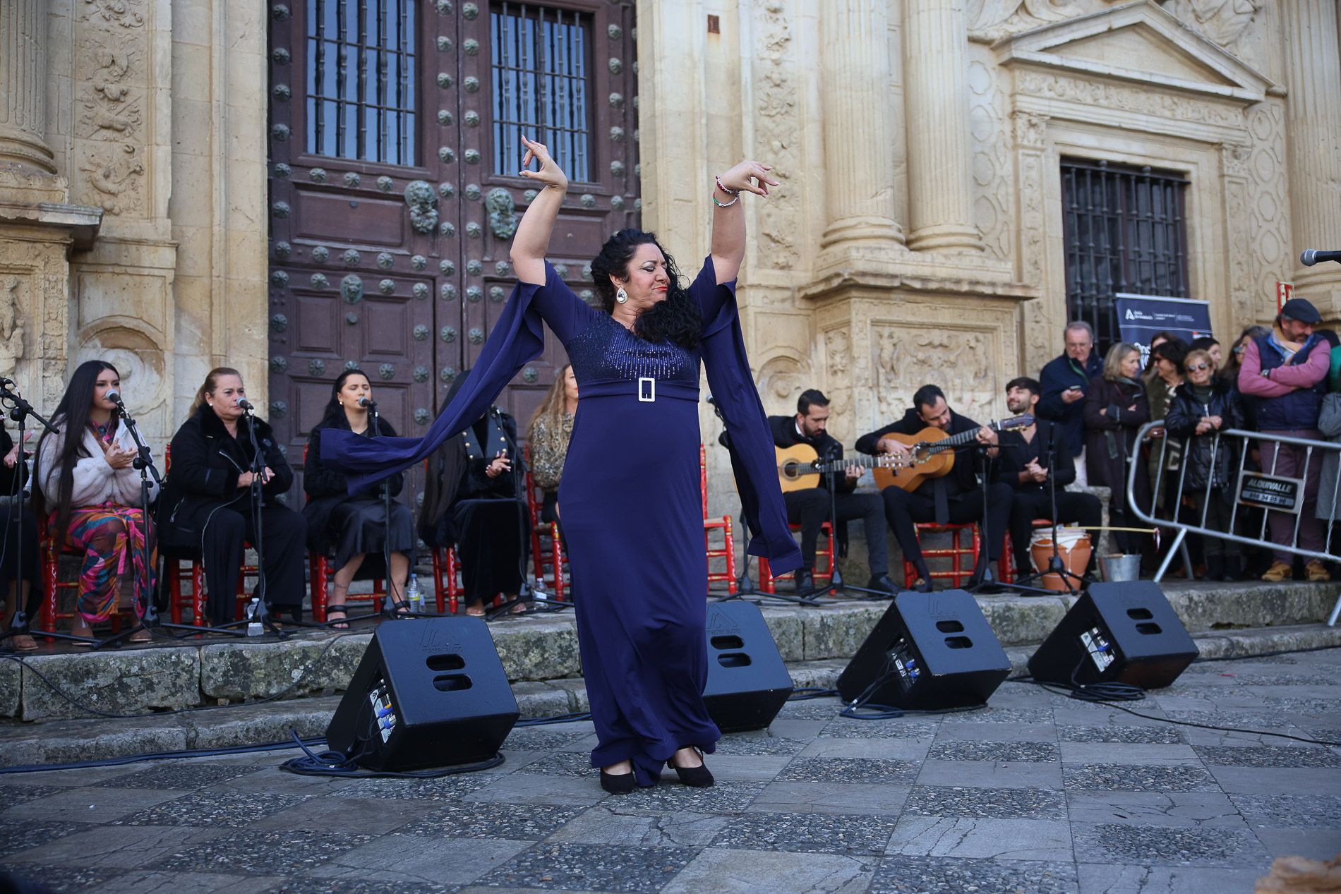 Zambomba BIC 2024 en Jerez, plaza de la Asunción 