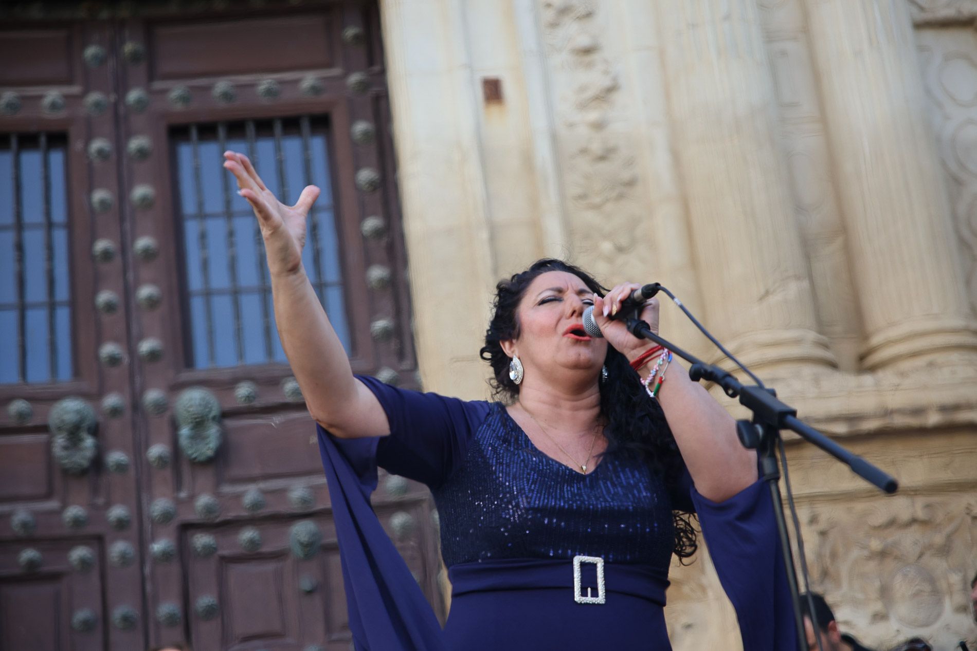 Zambomba BIC 2024 en Jerez, plaza de la Asunción 