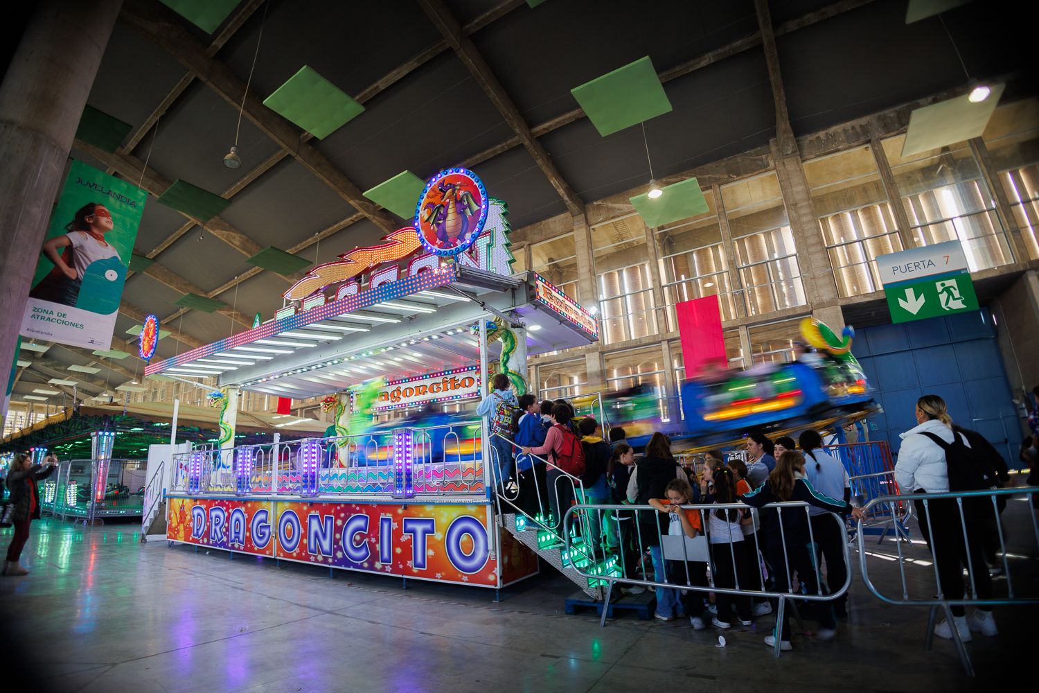 Una de las atracciones de Juvelandia en Jerez. Una de las atracciones de Juvelandia en Jerez.