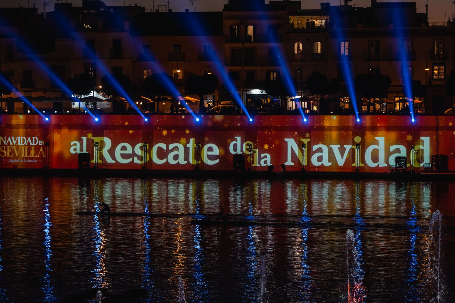 Así es Navigalia 2024, el espectáculo navideño del Guadalquivir en Sevilla
