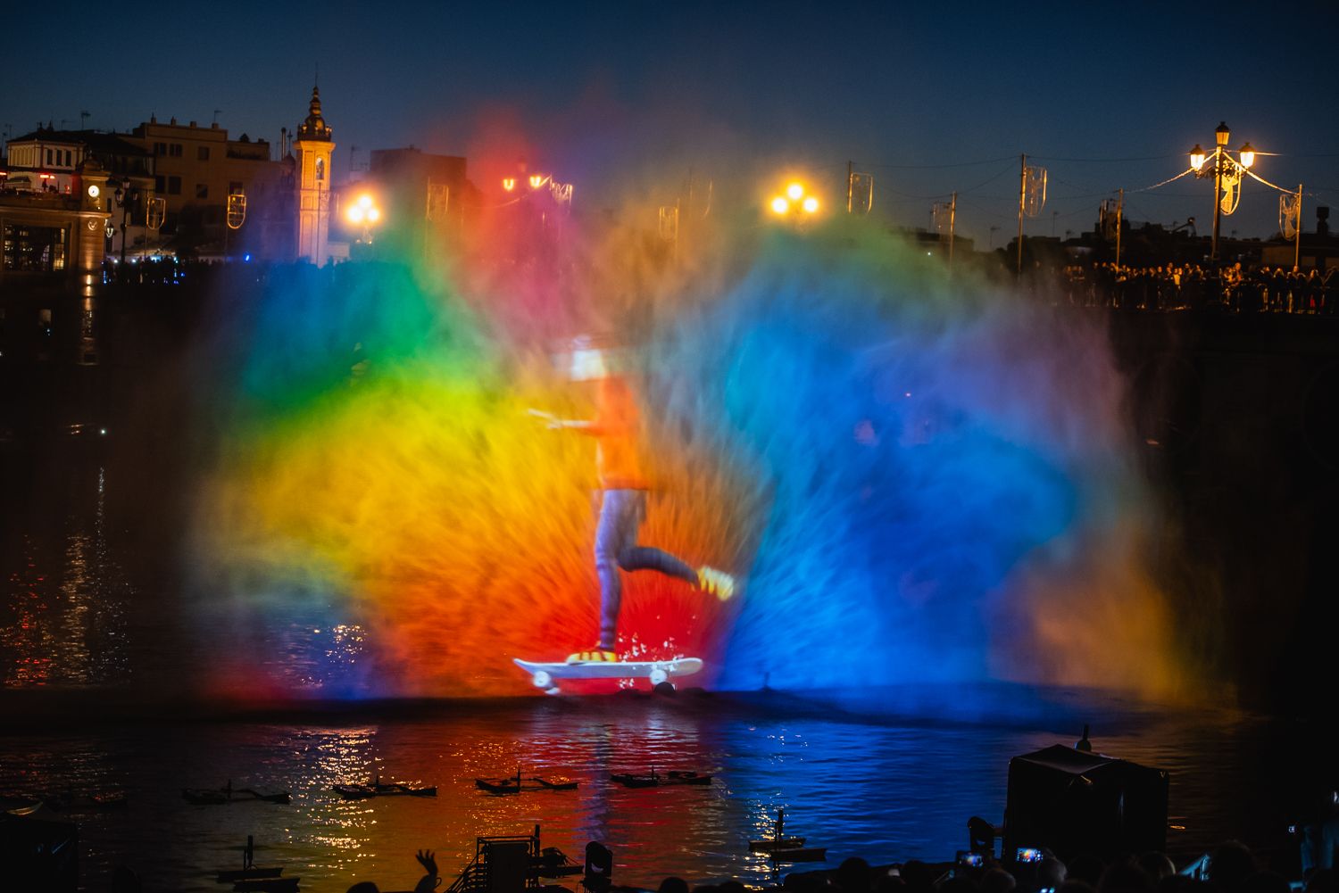 Así es Navigalia 2024, el espectáculo navideño del Guadalquivir en Sevilla