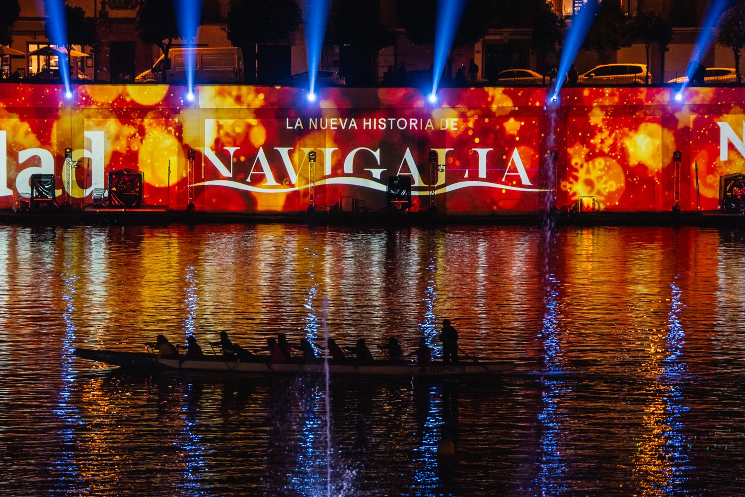 Así es Navigalia 2024, el espectáculo navideño del Guadalquivir en Sevilla