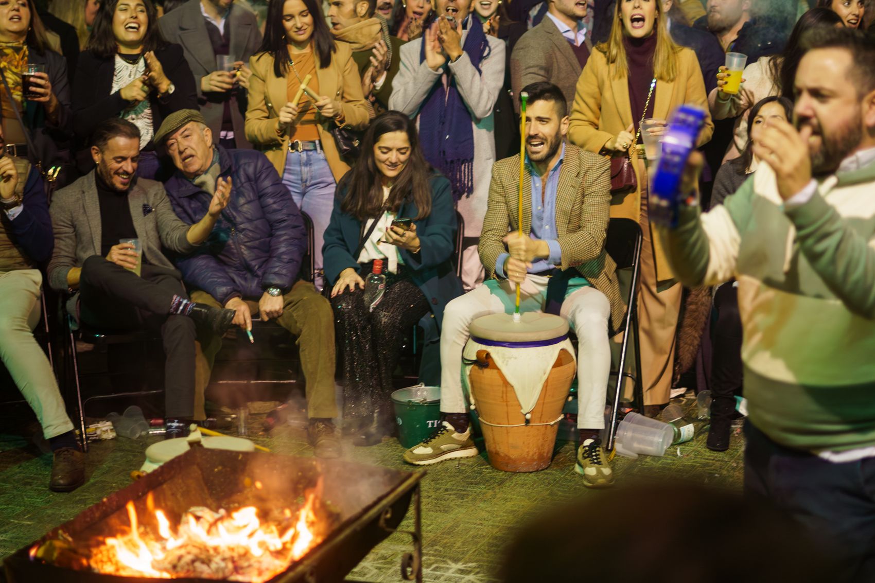 Una Zambomba en Jerez la pasada Navidad. Una Zambomba en Jerez la pasada Navidad.