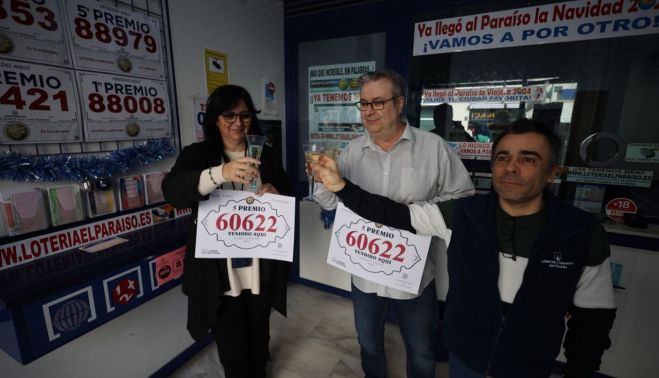 'El Paraíso' ha vuelto a repartir suerte en el sorteo de la Lotería de Navidad.