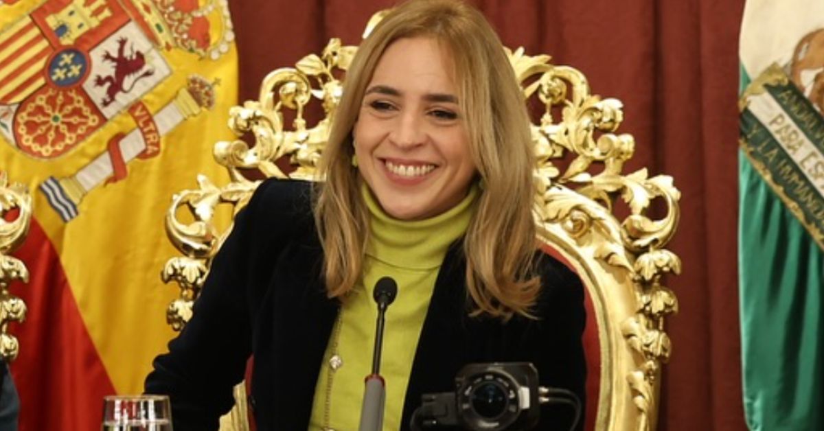 Almudena Martínez, presidenta de la Diputación de Cádiz.