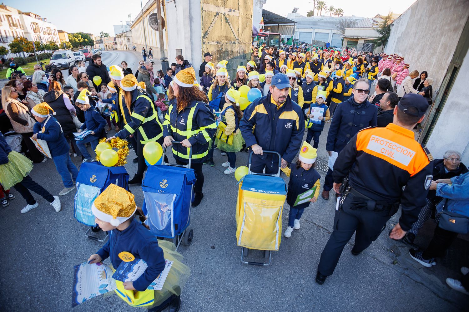 La Cartera Real, repartiendo ilusión por las calles de Jerez