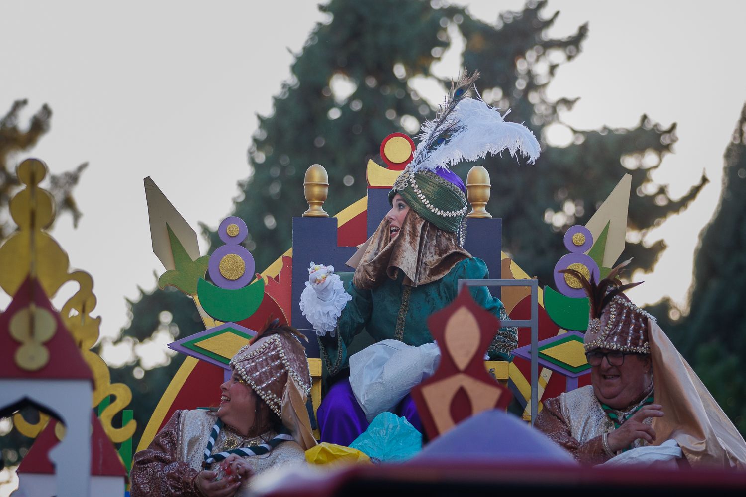 La Cartera Real, repartiendo ilusión por las calles de Jerez